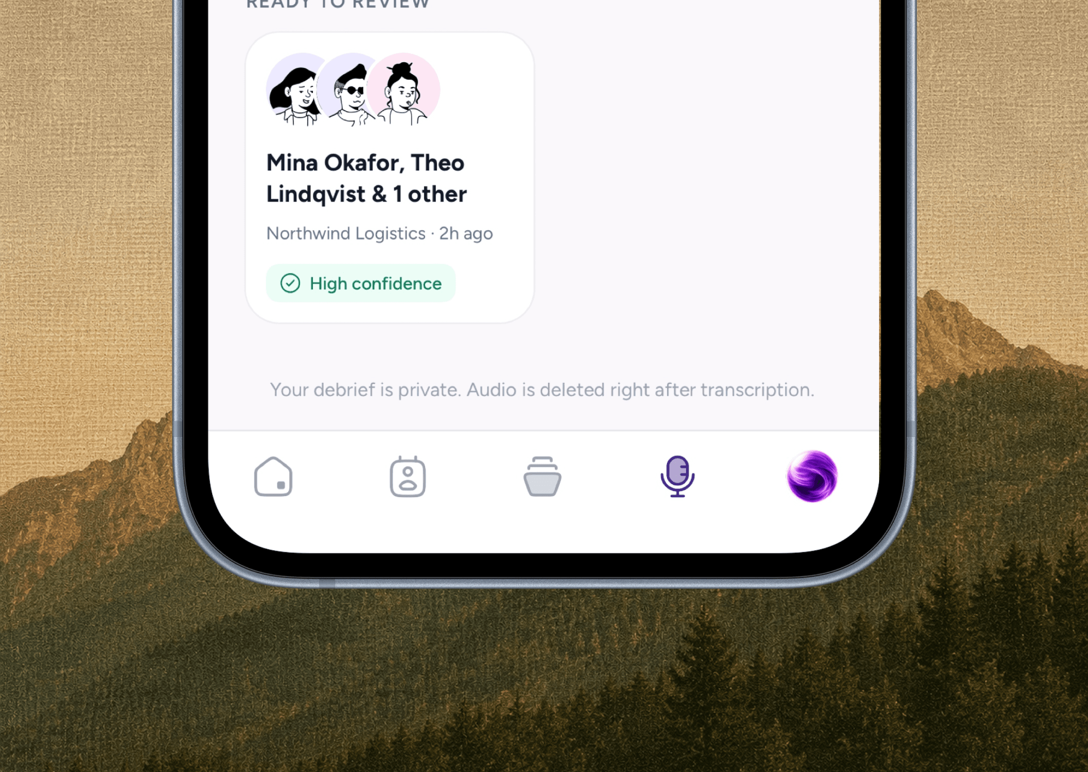 Your Kontextual context stays private until you choose to share